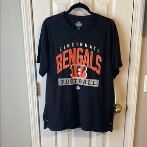 NFL Cincinnati Bengals Black and Orange Jersey